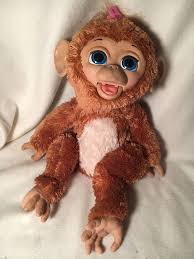 Furreal Friends Cuddles My Giggly Monkey Pet A1650 Interactive Fur Real Monkey Ebay Fur Real Friends Cuddling Pets