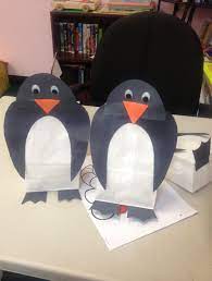 Paper Bag Penguin Craft Penguin Crafts Preschool Penguin Craft Preschool Crafts