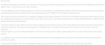 The florence residences condominium is within walking distance to hougang and kovan mrt stations. The Florence Residences Hong Kong Listed Logan Property Bags Florence Regency For S 629m 65 6100 0721 Singapore