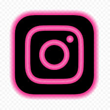 Maybe you would like to learn more about one of these? Hd Aesthetic Pink Black Neon Instagram Logo Icon Png Citypng