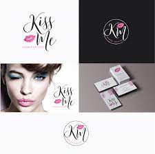 Logo For Kiss Me Makeup Artistry 99designs Makeup Artist Logo Artist Logo Artistry Makeup