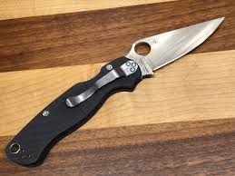 Spyderco Para Military 2 w/ Black G10 in CPM S45VN - C81GP2 – Serenity  Knives Houston