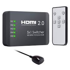 Now on your tv, you may see the same screen with laptop. Amazon Com Vinteam Hdmi Switch 5 Ports Hdmi 2 0 Switcher Support 4k 60hz Yuv 4 4 4 And Hdr Hdmi Hub With Ir Remote For Blu Ray One X Ps4 Pro Tv Box Laptop Projector Hdtv Industrial