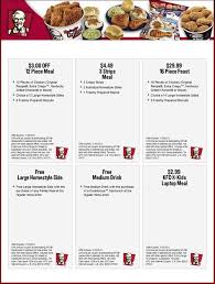 Free Large Side With Your Family Meal And More At Kfc Coupon Via The Coupons App Kfc Coupons Free Printable Coupons Free Food Coupons