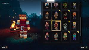 The player starts at the north of the map, in the nether wastes level. Minecraft Dungeons Custom Skins How To Change Character Appearance