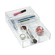 You can also choose from accept clear plastic. Clear Acrylic Large Stackable Trays The Container Store
