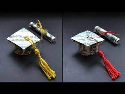 Full Tutorial My Money Graduation Cap With Tassel And Diploma Origami Dollar Diy By Nprokuda Youtube Money Origami Dollar Bill Origami Diy Graduation Cap