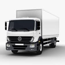 Commercial Truck 3d Model Ad Commercial Truck Model In 2020 Mercedes Truck Trucks Mercedes