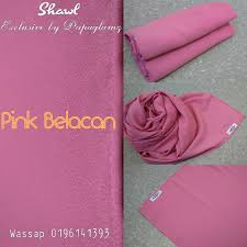 Belacan pink gown | baju pengantin warna pink belacan. Harga Promosi Shawl Exclusive By Papaglamz Mobile