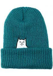 All products from ripndip clothing. Lord Nermal Rib Rip N Dip Beanies In Teal For Men Titus