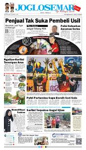 Pakai topi new era stickernya tidak dilepas : E Paper 28 Maret 2016 By Pt Joglosemar Prima Media Issuu