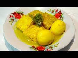 Resep Telur Tahu Tempe Bumbu Kuning Youtube Resep Telur Resep Tahu Makanan