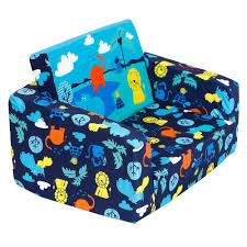 Enjoy free shipping on most stuff, even big stuff. Buy Mallbest Kids Sofas Childrens Sofa Bed Babys Upholstered Couch Sleepover Chair Flipout Open Recliner Blue Jungle In Cheap Price On Alibaba Com