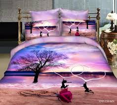 Shop the latest purple comforters & sets at hsn.com. 3d Beach Rose Love Purple Bedding Set Queen Size Bed In A Bag Sheets Quilts Duvet Cover Bedspreads Oil Painting Lilac Mauve Blue Bed In A Bag Bed In Bagqueen Size Bed Aliexpress