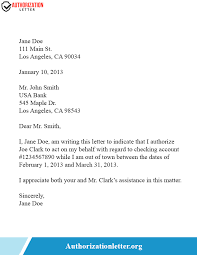 Format of letter providing bank dp details for settlement of corporate bonds on participants letter head date. Authorization Letter