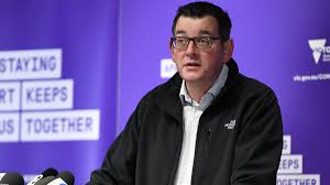 Microphone on abstract blurred background (shallow dof). Victorian Premier Daniel Andrews Holds Press Conference On Coronavirus Lockdown 7news Com Au