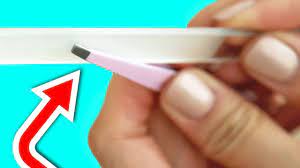 Prevent your tweezers from becoming dull by making sure to clean them between uses (a quick wipe down with rubbing. Don T Buy Tweezers Again Until You Try This Trick Youtube
