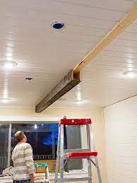 How To Make Diy Rustic Wood Beams For Instant Farmhouse Style Wood Beams Faux Beams Wood Diy