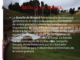 Jun 24, 2021 · este jueves 24 de junio, en conmemoración de los 200 años de la batalla de carabobo y día del ejército bolivariano, a las 6 de la mañana el ministro de la defensa vladimir padrino lópez junto a otros representantes del gabinete ministerial realizaron la izada de la bandera en el panteón nacional como parte del acto protocolar por el bicentenario, actividades que comenzaron a medianoche. Batalla De Boyaca 7 De Agosto