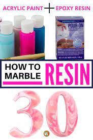 Marble Ous Resin How To Create A Faux Marble Finish Resin Tutorial Resin Crafts Diy Resin Crafts