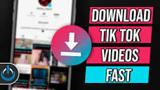 How to Download TikTok Videos - Mac, PC, iPhone, Android - YouTube