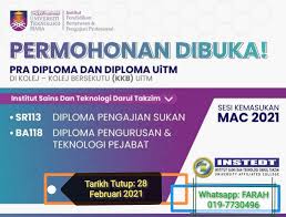 Gunakan sistem pada pautan di bawah ini untuk semak kelayakan uitm. Instedt Bandar Penawar Johor Posts Facebook