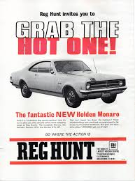 1968 Reg Hunt Hk Holden Monaro Gts 327 Aussie Original Magazine Advertisement Holden Australia Holden Monaro Holden