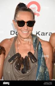 Donna karan and christy turlington hi-res stock photography and images