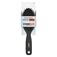 Hair brush, vent brush, vent brushes for hair, vented brush for blow drying, mens short hair brush masterlee air cushion comb hairbrush scalp massage comb abs hair brush (black). Conair For Men Nylon Bristle Cushion Black Hair Brush Target