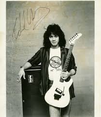 We've just figured out that it was almost certainly the last week of march when he painted it. Style Dude Edward Lodewijk Van Halen Babylonian Pearl