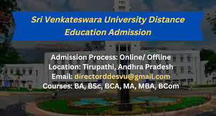 Sri Venkateswara University Distance Education Admission? Full Details
