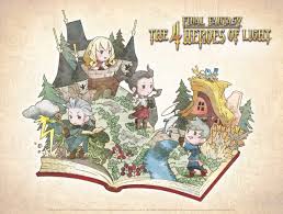 Love The Art On This Game Final Fantasy Four Heroes Of Light Arte De Anime Personajes De Videojuegos Arte Conceptual