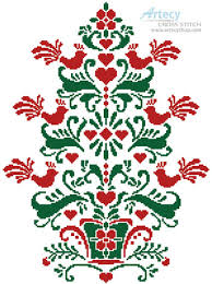 This is a great book to add to my cross stitch library. Artecy Cross Stitch Scandinavian Christmas Tree Cross Stitch Pattern To Print Online