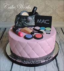 Not as easy as i. Mac Makeup Cake Make Up Cake Cake Cake Works
