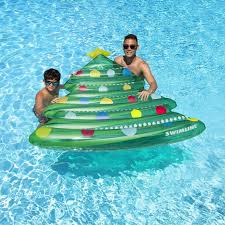 Sun, jul 11, 11:00 am. Swimline Christmas Tree Pool Float Mattress Celebrate Christmas In July