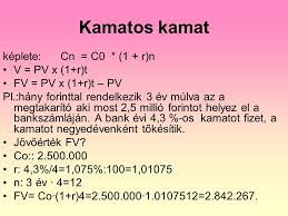 A Kamatszamitas Modszereinek Elmeleti Osszefuggesei Ppt Letolteni