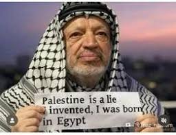 Palestine is a lie invented, I was born in Egypt