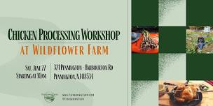 Chicken Processing Workshop at Wildflower Farm