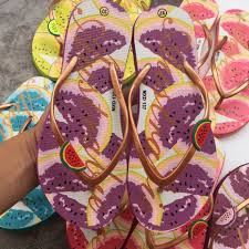 Dép kẹp nữ hình dưa hấu FREESHIP Dép xỏ ngón đi biển, đi chơi, ở nhà cực  cute