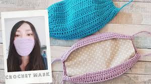 Que Tal Aprender A Fazer Uma Mascara De Croche Cheia De Estilo E Que Realmente Protege Confira Fotos E Receit Mascara De Crochet Ponto De Croche Crochet Facil