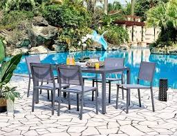 ensemble repas de jardin 6 personnes aluminium pas cher salon de jardin cdiscount iziva com salon de jardin meubles de jardin en aluminium chaise aluminium