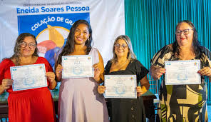 🎓 A Prefeitura de Maracanaú, por meio da Secretaria de Educação e do  Centro Municipal de Educação Profissional Eneida Soares Pessoa, realizou a  colação de grau dos concludentes do ensino fundamental do