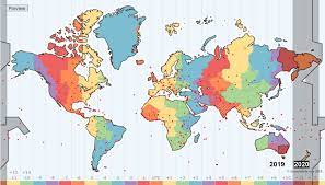 Te uiti unde este amplasat meridianul 0 pe harta. Cum Vine Anul Nou In Lume Europa Fm