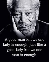 A good man knows one lady is enough👍❤️ Thank you💋
