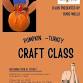 Pumpkin Turkey Craft Class event image