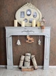 Kaminsims Deko Kamin Attrappe Kaminumrandung Landhausstil Kaminumrandung Kaminkonsole Shabby Chic Kamin