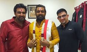 Chiranjeevi sarja is actor by profession, find out fun facts, age, height, and more. Chiranjeevi Sarja With His Brother
