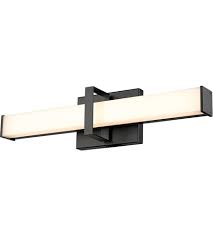 Matt black bathroom vanity lights. Golden Lighting 5623 B19 Blk Op Elon Led 5 Inch Matte Black Vanity Lighting Wall Light