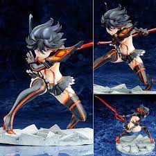 キルラキル 纏流子 神衣鮮血ver 1 8 完成品フィギュア ファット カンパニー 美少女フィギュア キルラキル アクションフィギュア