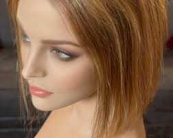Laylette Medium Ginger Auburn Highlights Light Density Topper 100% Human  Hair Topper Natural Lace Top the Wig Witch
